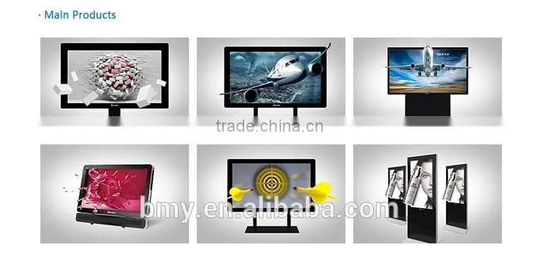 Factory outlet glasses-free 3 d advertising machine, support custom size and 3 d video