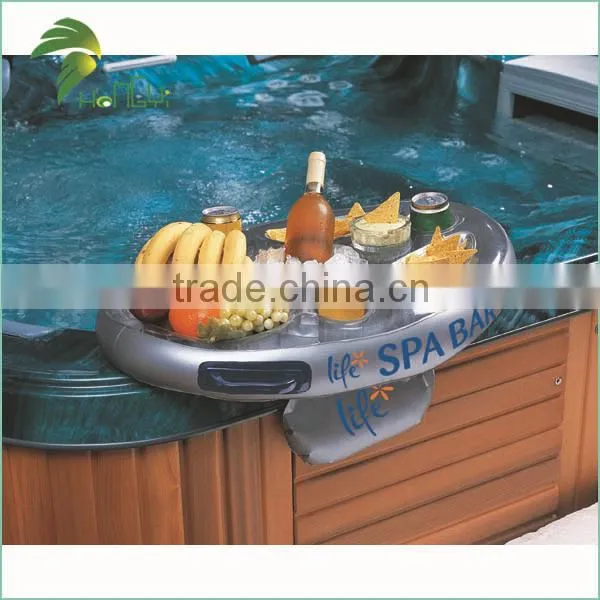 Latest Design Custom Inflatable Floating Pool Bar