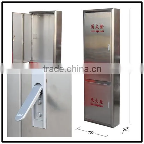 ISO 9001 Stainless steel fire hydrant cabinet