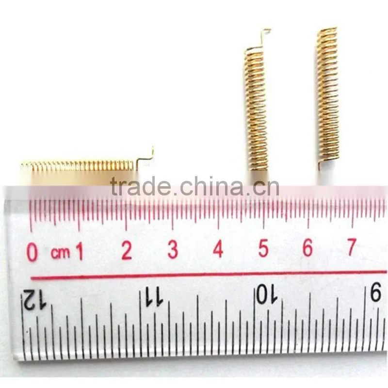 SW433-TH22 Gold plated spring antenna