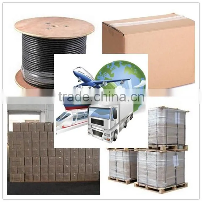 Overhead cable service drop cable