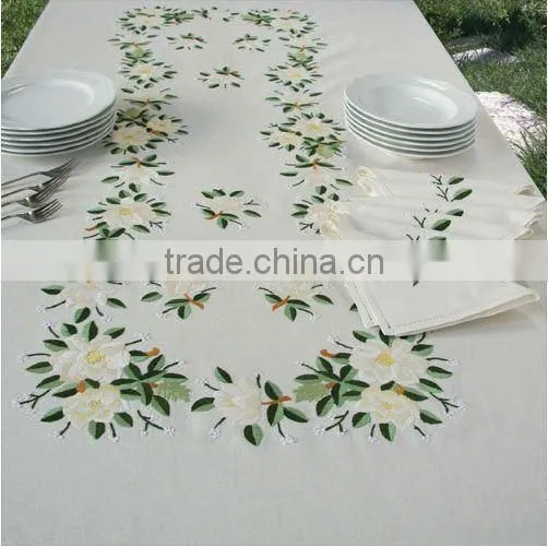 hand embroidery tablecloth