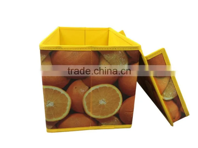 portable Wholesale cardboard decorative storage boxes,foldable storage organizer,paper storage box