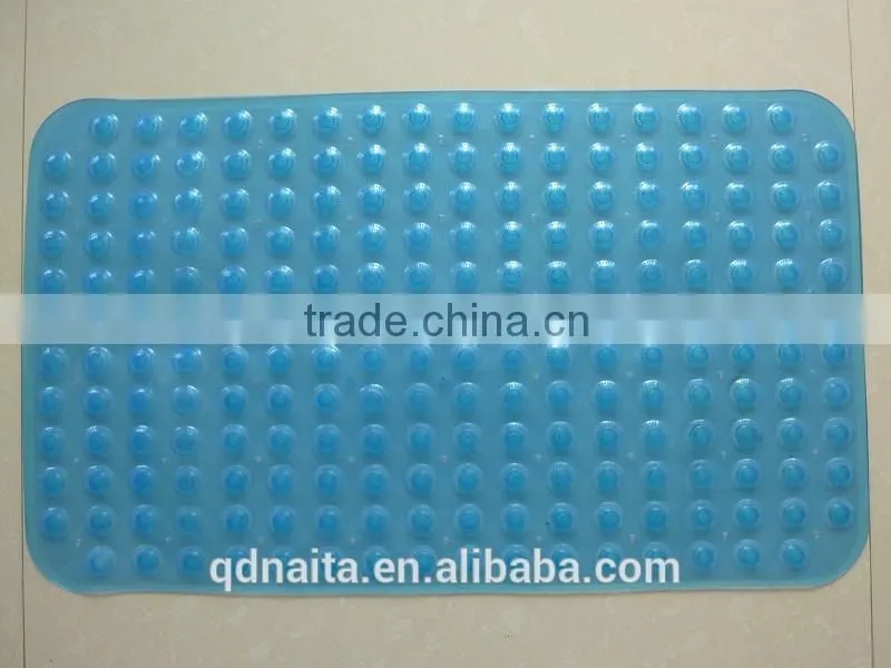 colored beads pvc Bath mat