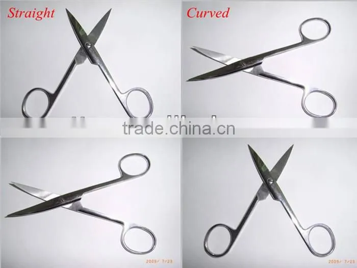 Hospital stainless steel surgical scissors