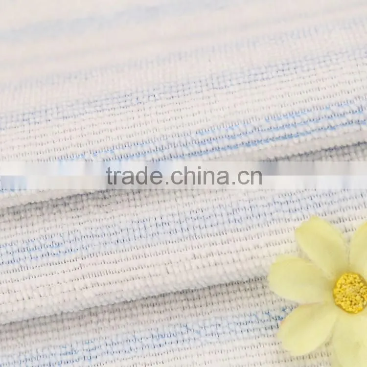 Organic Polyester Dyed Towel Fabric for Hotel Towel