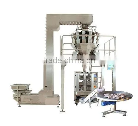 vertical packing machine with bucket conveyor