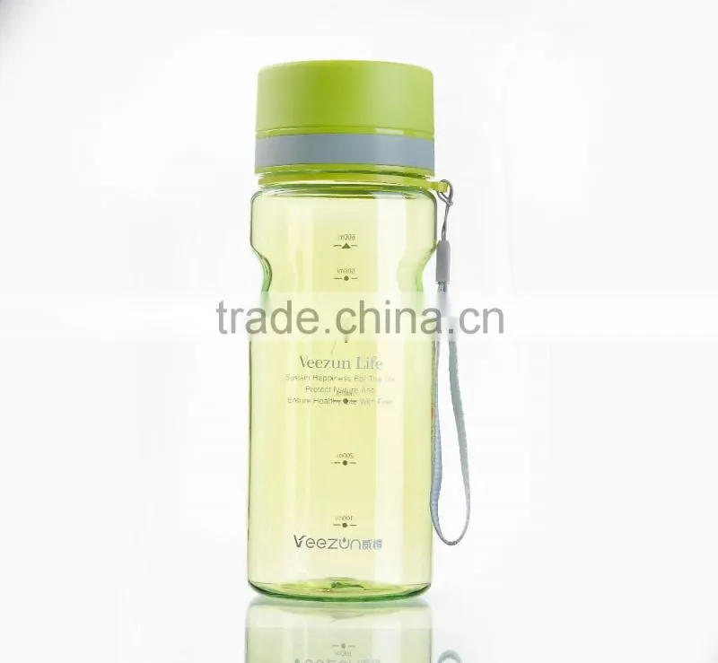 plastic sports bottle with straw/sports water bottle/bpa free water bottle