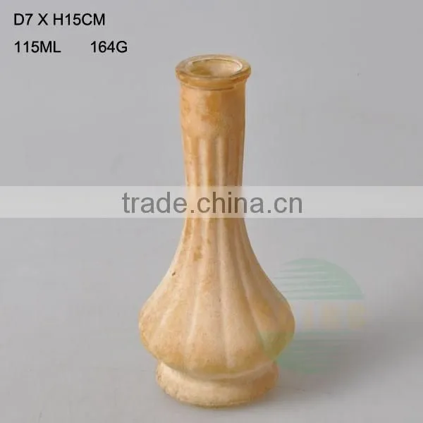 wholesale clear machine made cheap glass vases