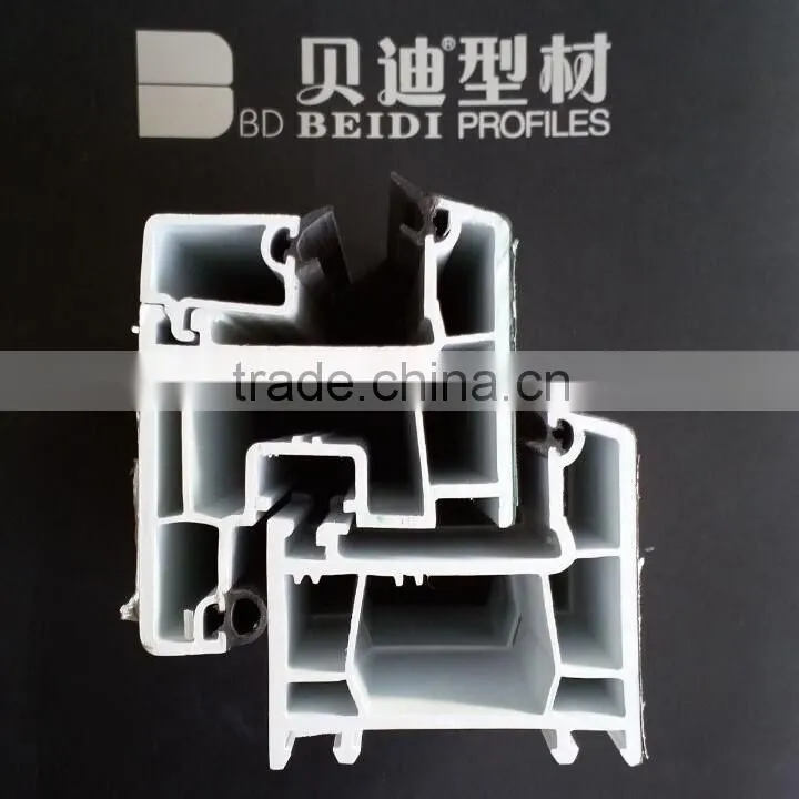 good thermal insulation casement windows and doors, uvpc double glazing bead window