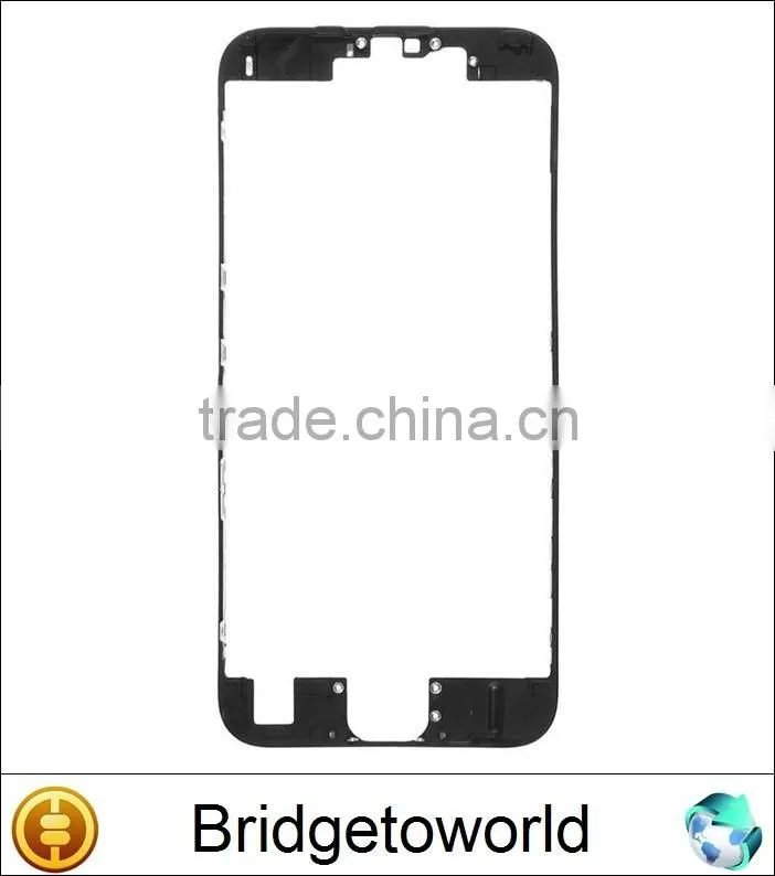 LCD Touch Screen Bezel Frame with water UV hot glue adhesive For iPhone 6s/6sPlus Front Bezel Bracket Holder