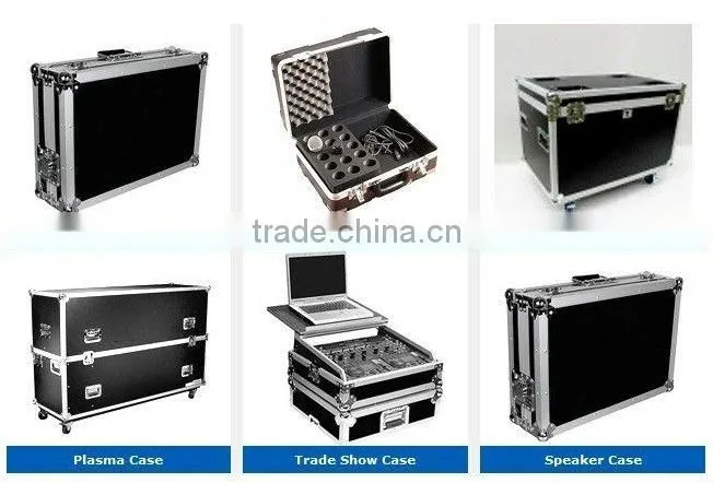 Moving Head Lamp Case with Moulded Inserts
