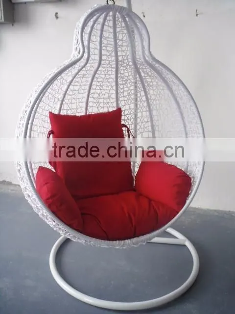 0503balcony garden elegant comfortable rattan hanging swing egg chair YPS080