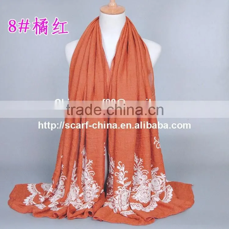 Wholesale embroidered infinity scarf