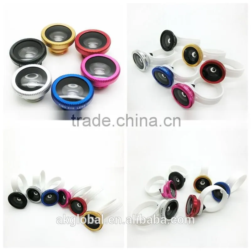 Universal clip 180 degree fisheye lens for most cellphone mini camera lens for samsung galaxy s4