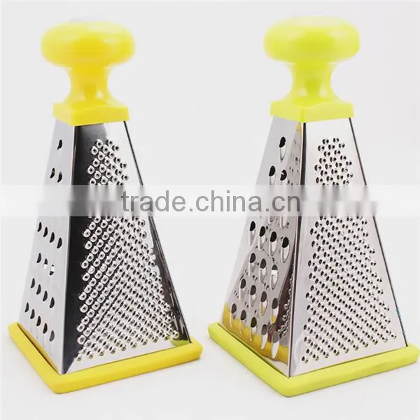 Manual stainless steel cheese shredder grater