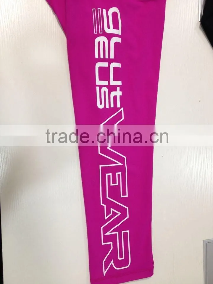 Hidden pocket in waistband SUPPLEX stretch fabric custom gym fitness leggings