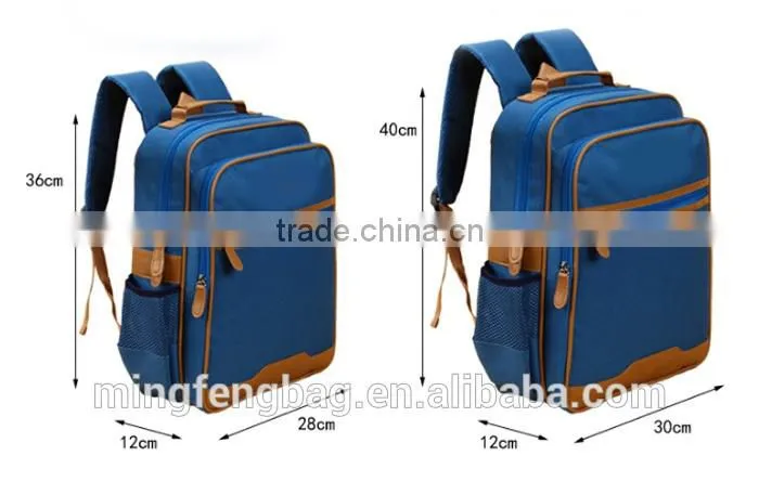 Custom High Quality Pupil Student Backpack Bag for Girl