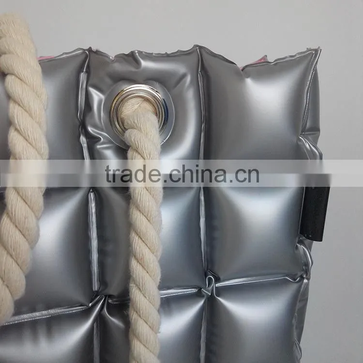 bicolor bubble bag,inflatable bubble bag for beach leisure