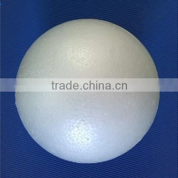 YIWU yipai 15cm white styrofoam ball/christmas ball for decoration
