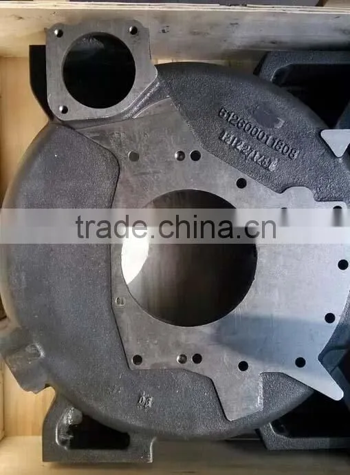 612600011088 Shacman parts Delong F2000 heavy truck flywheel housing