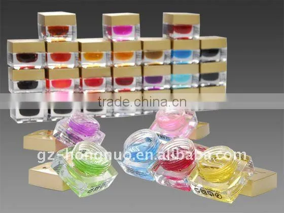 30 Colors Mix Colours Glaze Nail Art Tips UV GEL Set HN1093