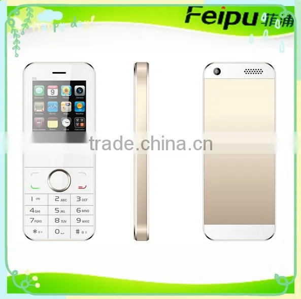 2016 new type feature mobile phone with full accessory charger/battery/giftbox