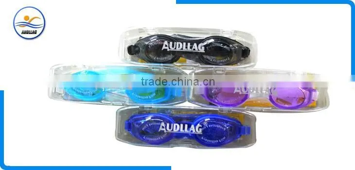 Wholesale durable silicone night vision best waterproof swimming goggles