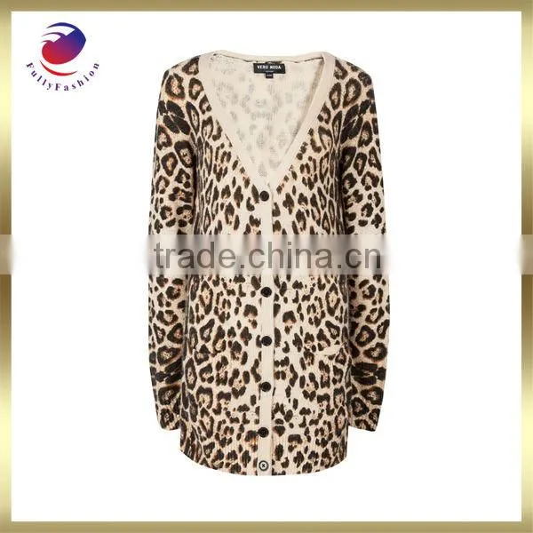 new design fashion long woman sweater