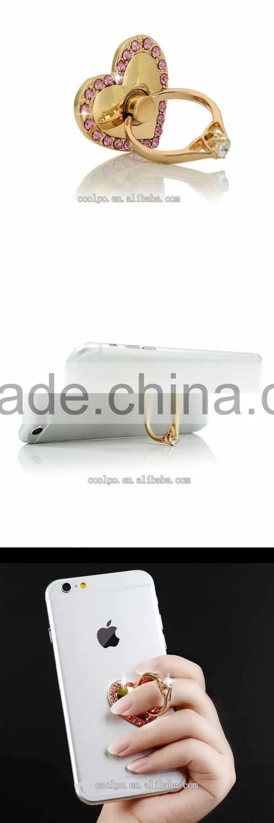 Ring Phone Holder 360, Ring Holder for Mobile Phone with Hook