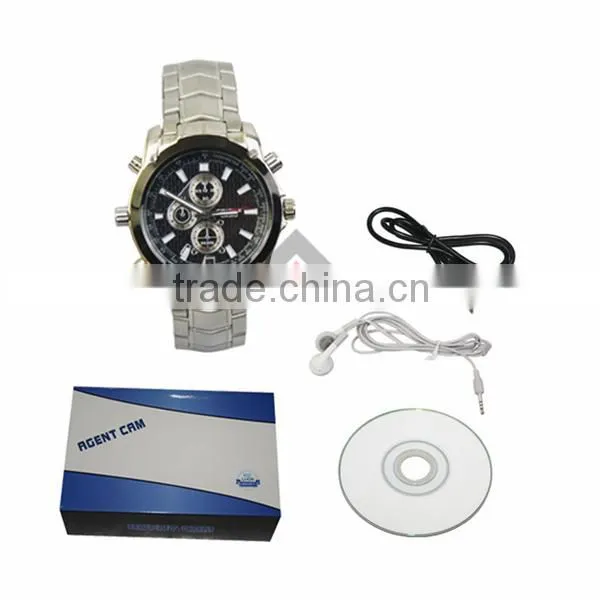 High Quality Hidden MP3 Watch Camera 480p AVI