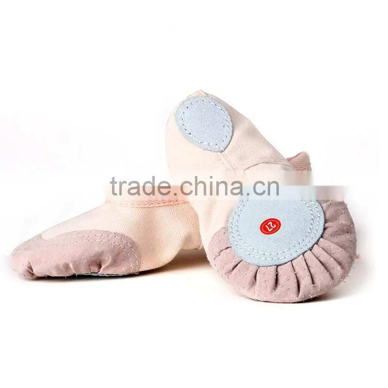 Fashion beautiful dance wear black and big red flower ballet shoes baby girls shoes