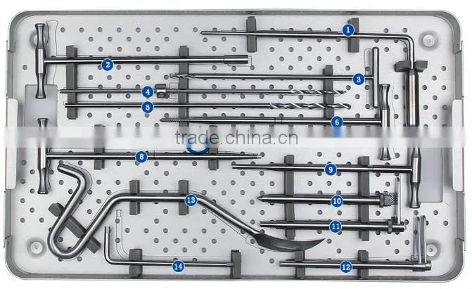 Instruments for Tibia Intramedullary Nail orthopedic implant surgical instrument