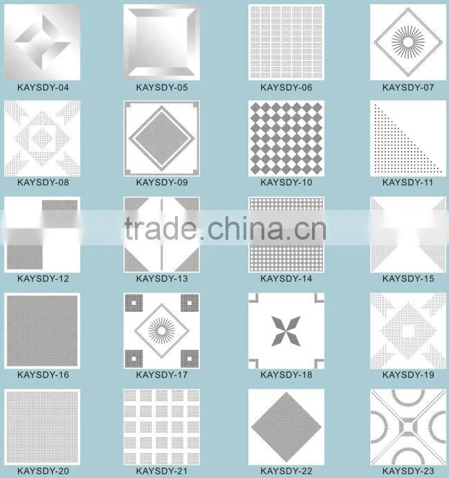 Advanced Building Material Fire Rated Ceiling Tiles 60x60 China supplier