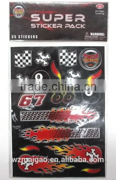 Super Body Tattoo Sticker/temporary Tattoo Body with 35 pcs