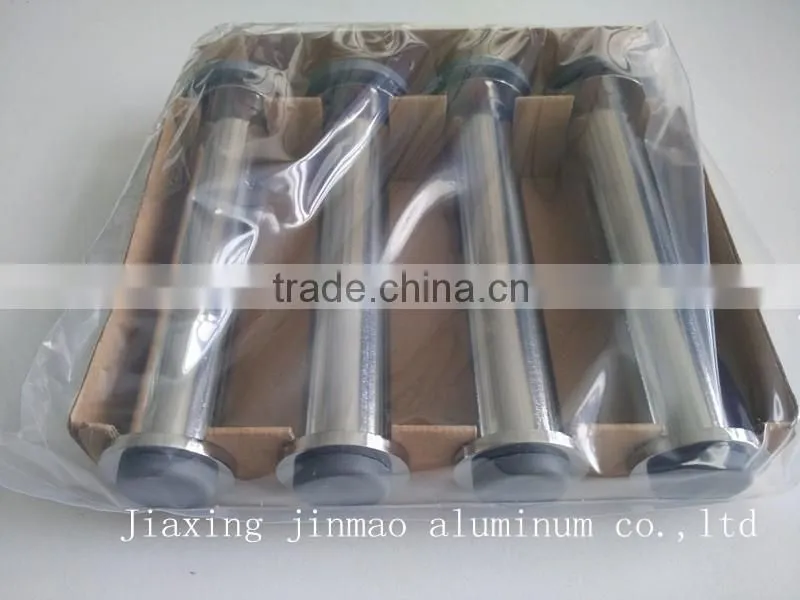 polish metal aluminum sofa foot