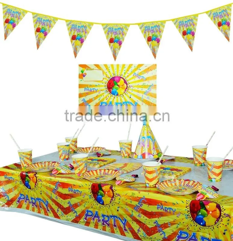 2016 New Style Happy Birthday Chart Paper Craft Decoration