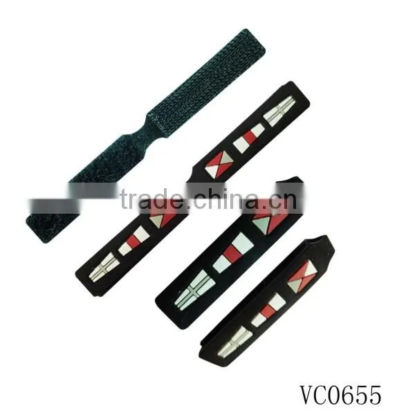 Jackets men double side hook and loop for zipper