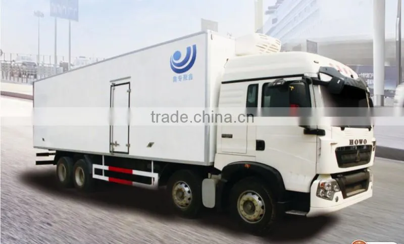 SINOTRUK howo refrigerator van truck - howo T5G