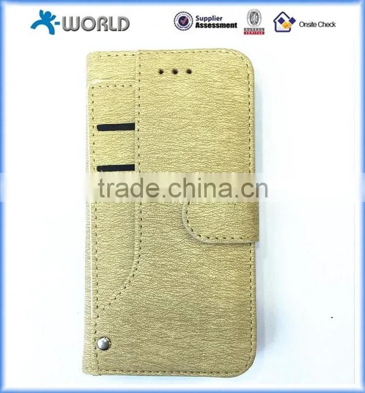Free access Card Holder stand wallet cover leather case for iphone 6