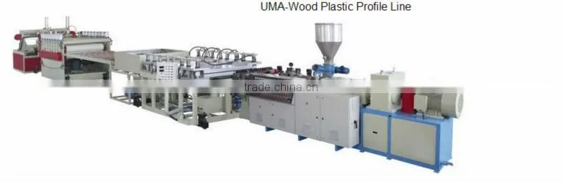 WPC profile and board production line