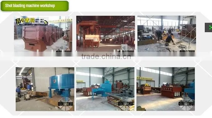 CE CERTIFICATION Oil Tank Shot Blasting Machine