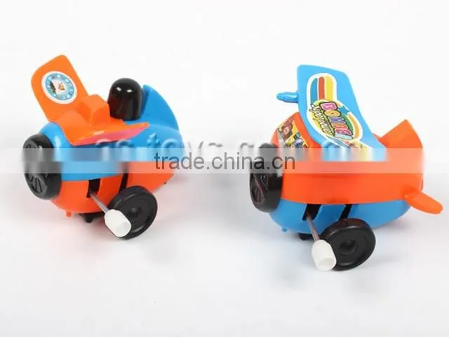 baby plastic mini plane wind up plastic toy