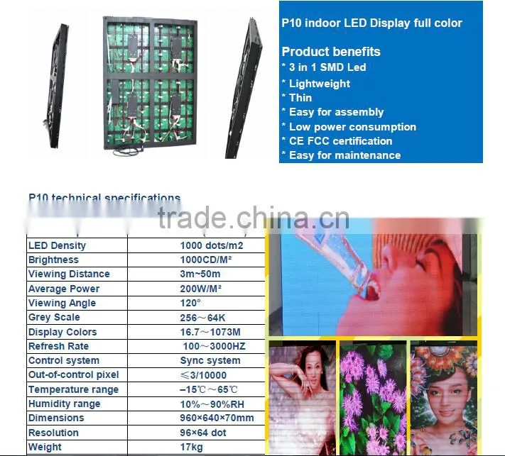 VisionLED Unique Design 3 in 1 Full Color LED Video Displays/Wall Many Sizes
