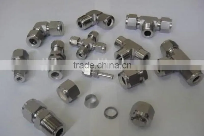stainless steel high pressure fitting/swagelok