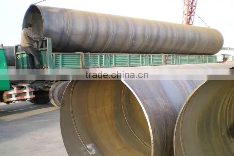 Large Diameter Spiral Submerged Arc Welded Steel Pipe