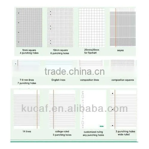 A5 School Spiral Notebooks