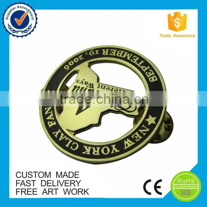Factory direct sales fashion lapel pins china