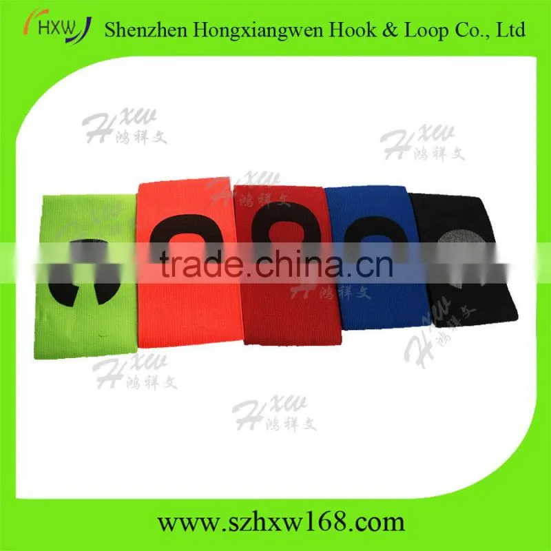 Customized Polyester Hook loop captain armband