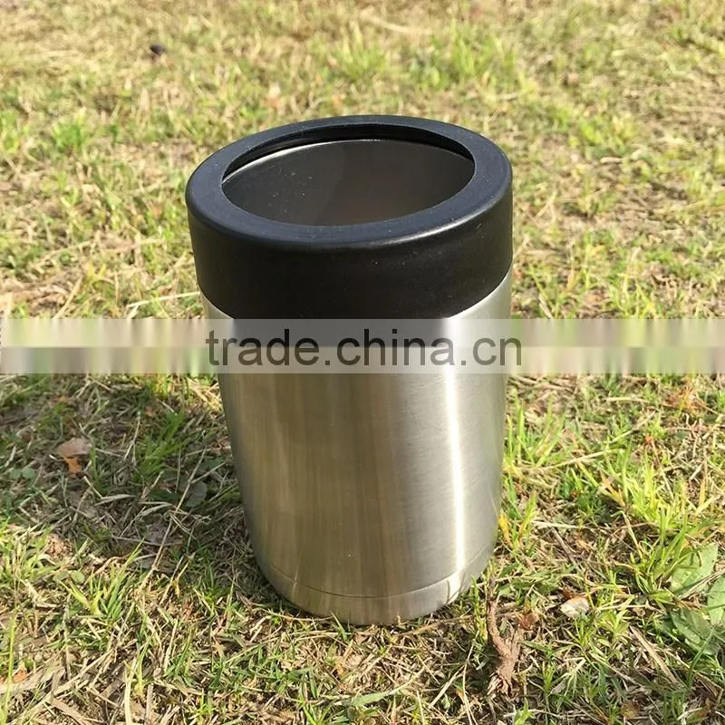 Top Quality double wall stainless steel 12oz can cooler